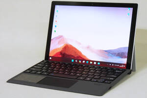 【即配】バッテリー良 使用感少！10世代CPU Win11 Office2019 SurfacePro7 i5-1035G4 8G NVMeSSD256G 12.3PixelSense 新品キーボード追加可