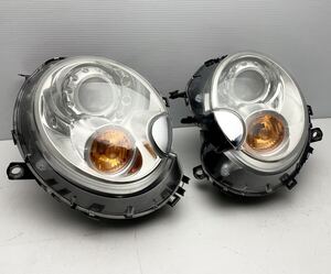 BMW MINI ミニ MF16S R56 クーパーS 純正 HID ヘッドライト 左右セット 0301225671/0301225672 (X107)