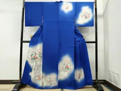 平和屋着物■訪問着　地紙陶器花文　暈し染め　正絹　逸品　未使用　CAAK6123yc