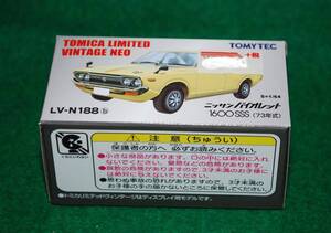 ■ ●即決 新品　 トミカリミテッドヴィンテージNEO　1/64　ニッサン　バイオレット1600　SSS　 LV-N188b