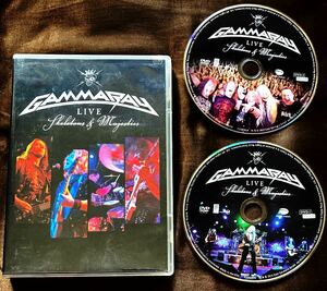 2枚組DVD/GAMMA RAY/カイ・ハンセン/マイケル・キスク/スイス公演&ドイツ公演/ガンマ・レイ/ダーク・シュレヒター/ラルフ・シーパス2011年