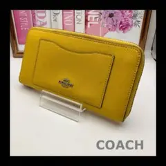 【匿名配送】COACH✨コーチ✨ラウンドファスナー長財布