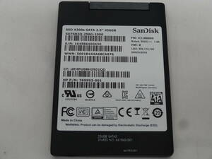 ★SanDisk SSD 2.5インチ 256GB×1台 健康状態『正常』！★