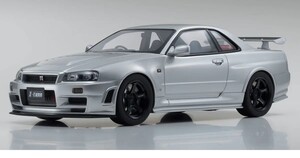 F664H 069 KYOSHO 京商 1/12 samuraiシリーズ 日産 NISMO R34 GT-R Z-tune シルバー KSR12005S ミニカー 未開封 未使用