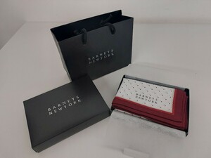 13769　BARNEYS NEWYORK バーニーズニューヨーク ハンカチセット 未使用品