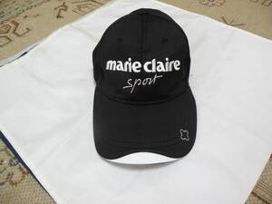 ★★　marie claire レデース　キャップ　　黒　　　A2