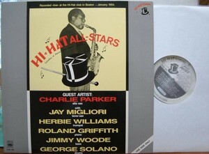 FRESH SOUND 即決 LP CHARLIE PARKER WITH THE HI-HAT ALL-STARS チャーリー・パーカー