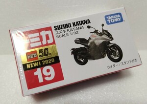 トミカ 50th NEW 2020 No19 スズキ　KATANA カタナ　ミニカー