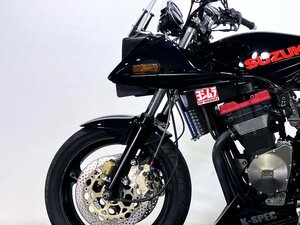 油冷エンジン公認改造車 V719(1156cc) GSX1100S KATANA TMR O/C FR足廻り UPハン仕様 アンダーカウル他多数 動画有 全国通販可 3.9％~150回