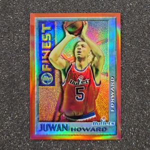 ◆【Orange Bordered】 Juwan Howard Topps Finest Mystery Finest card#m20　◇検索：ジュワン・ハワード Washington Bullets