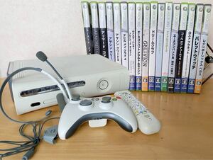 【送料無料】 XBOX 360 本体とソフト17本セット