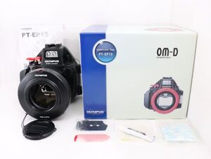 OLYMPUS オリンパス UNDERWATER CASE 水中カメラ ハウジング PT-EP13 OM-D E-M5 markII用 付属品付き #973