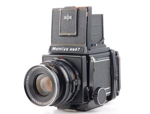 11395cmrk【ジャンク品】Mamiya RB67 ウエストレベルファインダー + MAMIYA-SEKOR 90mm F3.8 中判カメラ