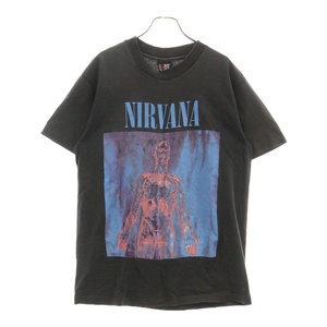 VINTAGE ヴィンテージ 90s VINTAGE NIRVANA SLIVER ニルヴァーナ スリヴァー 半袖Tシャツ ブラック