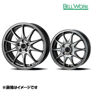 Japan三陽 ホイール ZACK JP-202 【12×4.00B 4-100 INSET42】 HONDA N-VAN JJ1/2 アルミホイール 1本