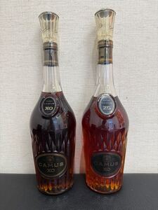 【未開栓2本】CAMUS カミュ XO COGNAC コニャック ロングネック 古酒