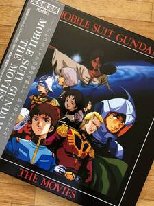 アニメLD[MOBILE SUIT GUNDAM THE MOVIES 完全限定版(5枚組)] カバー・セル原画：美樹本 晴彦