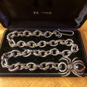 trygod トライゴッド ウォレットチェーン 全長66cm（ロング） 重量326g silver925 / ヒステリックグラマー ブラッディーマリー skkin