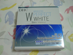 DHC　薬用　PW パウダリーファンデーション　ナチュラルオークル 02　リフィル　パーフェクトホワイト　クーポン ポイントで