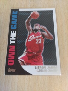 〇08-09 Topps Own the Game L.James レブロン OTG15