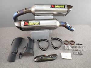 アクラポビッチ　AKRAPOVIC　YZF-R1　09-14　スリップオン　マフラー　サイレンサー　カーボン　チタン