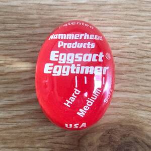 アメリカ製 Eggsact Eggtimer エッグタイマー キッチン インテリア 雑貨 道具 器具 ZABARS ニューヨーク 59g MADE IN U.S.A. お土産 美品