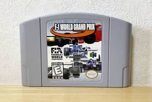 Nintendo64 f1 world grand prix　北米版　海外版　起動確認済み