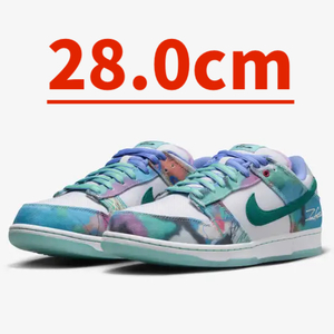 【送料無料】28.0cm 国内正規品 FUTURA × NIKE SB DUNK LOW PRO BLEACHED AQUA GEODE TEAL HF6061-400◆フューチュラ ナイキ SBダンク