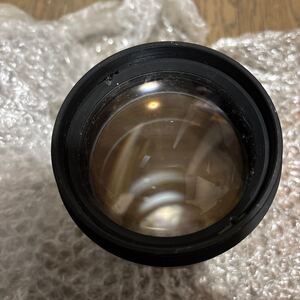 ☆レンズ　カメラ用か望遠鏡用か何のレンズか分かりません　f140mm F2.1 used 経年品☆