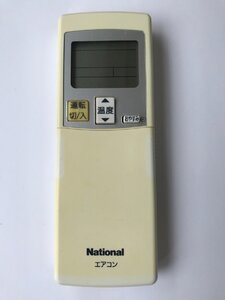 【電池付き】★中古★ナショナル(National)　A75C3139　エアコン　エアコンリモコン　クーラー　クーラーリモコン