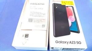 *** Galaxy A23 5G　( SC-56C )　色ブラック 　非常に良い状態 　***