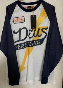 ブライトリング デウス DEUS BREITLING DEUS DMP231223-VWH-L DEUS MX JERSEY VINTAGE WHITE SIZE L