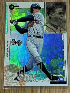 1999 Upper Deck Ionix Warp Zone #WZ7 Chipper Jones