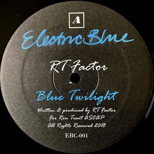 【GER盤/12EP】RT Factor / Blue Twilight ■ Electric Blue / EBC-001 / Ron Trent / シカゴディープハウス