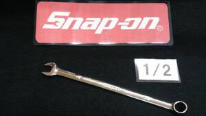 ＜15046＞　Snap-on 　スナップオン　ロングコンビレンチ　OEXL16B　インチ　USA　美品