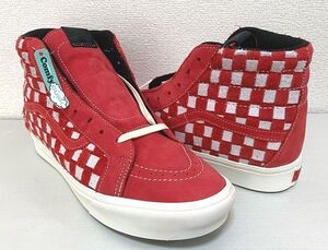 未使用 バンズ スケートハイ VANS Vault COMFYCUSH SK8-HI REISSUE LX ウーブン チェッカー サイズ29.0 [O]