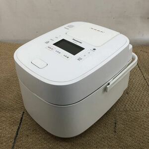 ¥【売り切り】Panasonicパナソニック スチーム&可変圧力IHジャー炊飯器 Wおどり炊き 1升 ホワイト SR-VSX188 生活家電 通電確認済み