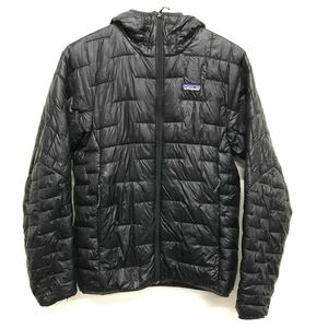 【patagonia】パタゴニア★中綿ジャケット マイクロ パフ フーディ MICRO PUFF HOODY サイズXS 84030 ブラック 05