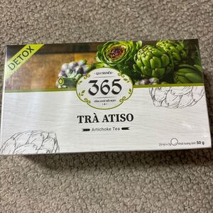 未使用 ベトナム アーティチョーク ティーバッグ 2g×25包 ハーブティー Artichoke tea TRA ATISO お茶 消化器系のサポートに