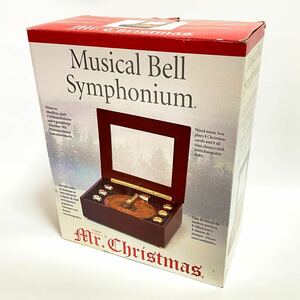 【レア】動作確認済　Mr.Christmas　ミスタークリスマス　「Musical Bell Symphonium」６ベル　ディスク１６枚　オルゴール　説明書・箱付