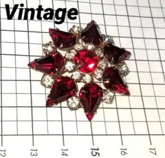 Vintage Broach✨幾何学模様 ブローチ 曼荼羅 マンダラ