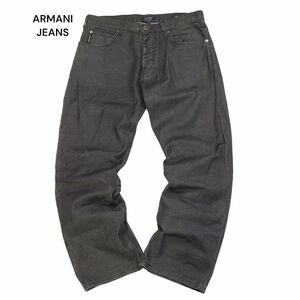 ARMANI JEANS アルマーニ ジーンズ J21 Regular★ 通年 ストレッチ レギュラー デニム パンツ Sz.31　メンズ　I4B01013_5#R