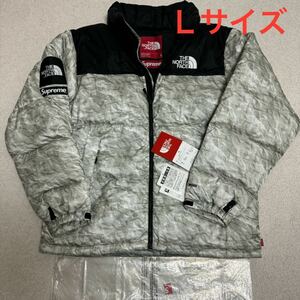 supreme northface paper nuptse L 700fill シュプリーム ノースフェイス ヌプシ ダウンジャケット