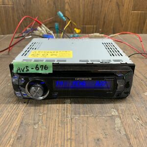 AV5-676 激安 カーステレオ CDプレーヤー Carrozzeria Pioneer DEH-P540 CD FM/AM 本体のみ 簡易動作確認済み 中古現状品