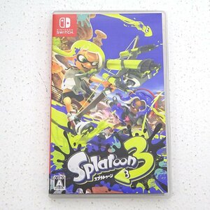 ★中古★Nintendo Switchソフト Splatoon3 スプラトゥーン3 (スイッチソフト/1円～)★【GM646】