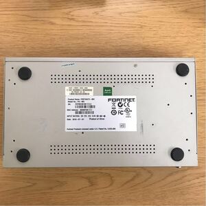 【中古品】初期化済み☆FORTINET Foertigate FG-80C ファイアーウォール