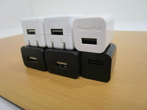 ◆A-998◆ USBアダプタELECOM　ploom TECH ノンブランド　6個セット◆