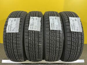 T944 新品未使用 155/65R13 YOKOHAMA ice GUARD iG70 ヨコハマ アイスガード セブン 冬タイヤ スタッドレス 2021年製 4本セット