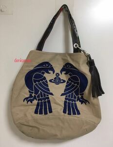 中古☆アフリカバッグ☆GET A　LIFE! ☆鳥　バード☆オーブorb・Africa Bag☆ヴィヴィアンウエストウッド☆VivienneWestwood