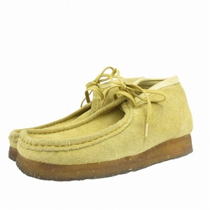 クラークス clarks デザートブーツ チャッカブーツ モカシントゥ ショート スエード レザー 7 25 ベージュ /FF 1110 メンズ